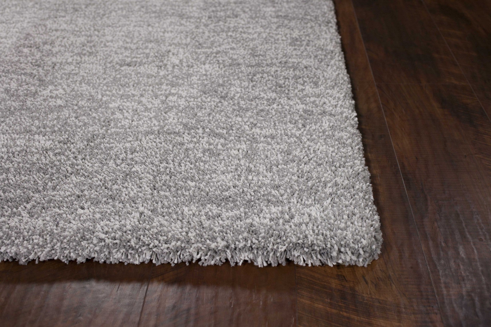 5'x7' Grey Heather Indoor Shag Rug
