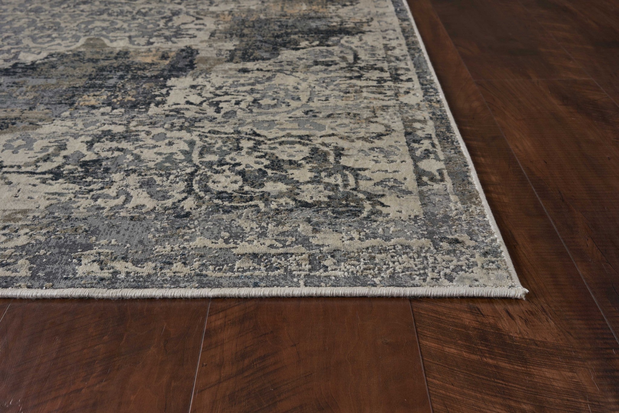 5' x 8' Ivory Vintage Medallion Indoor Area Rug Default Title