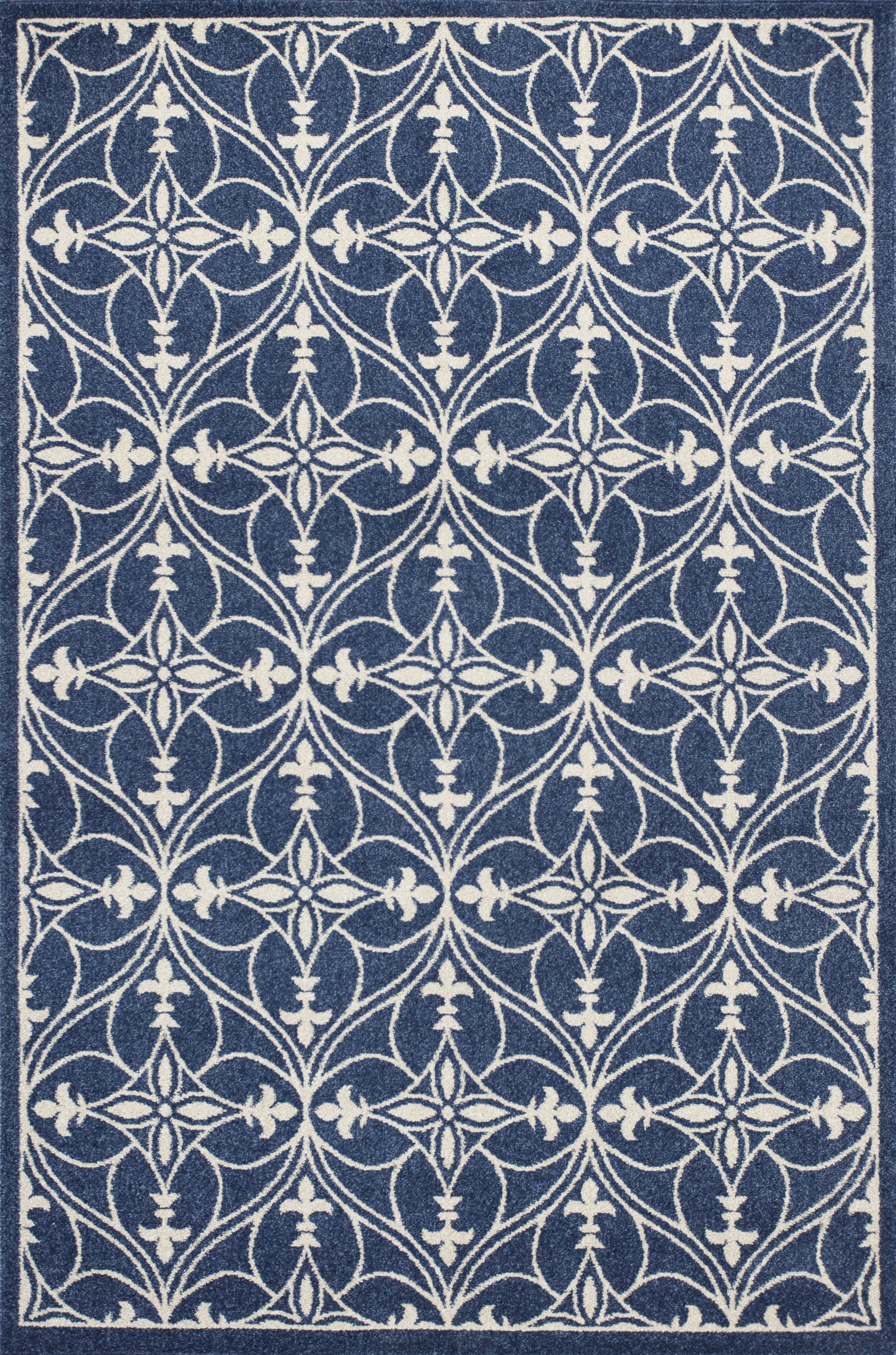 2' x 3' Denim Classical UV Treated Accent Rug