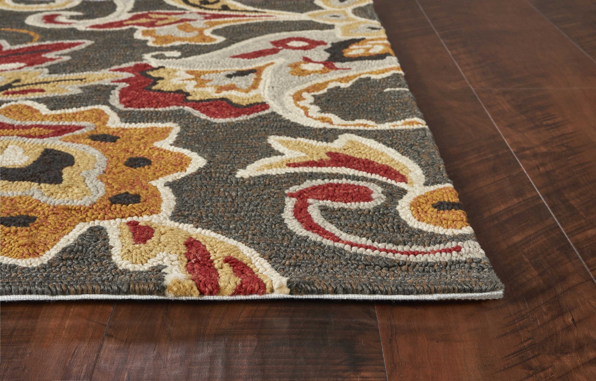 2' x 3' UV treated Polypropylene Taupe Accent  Rug