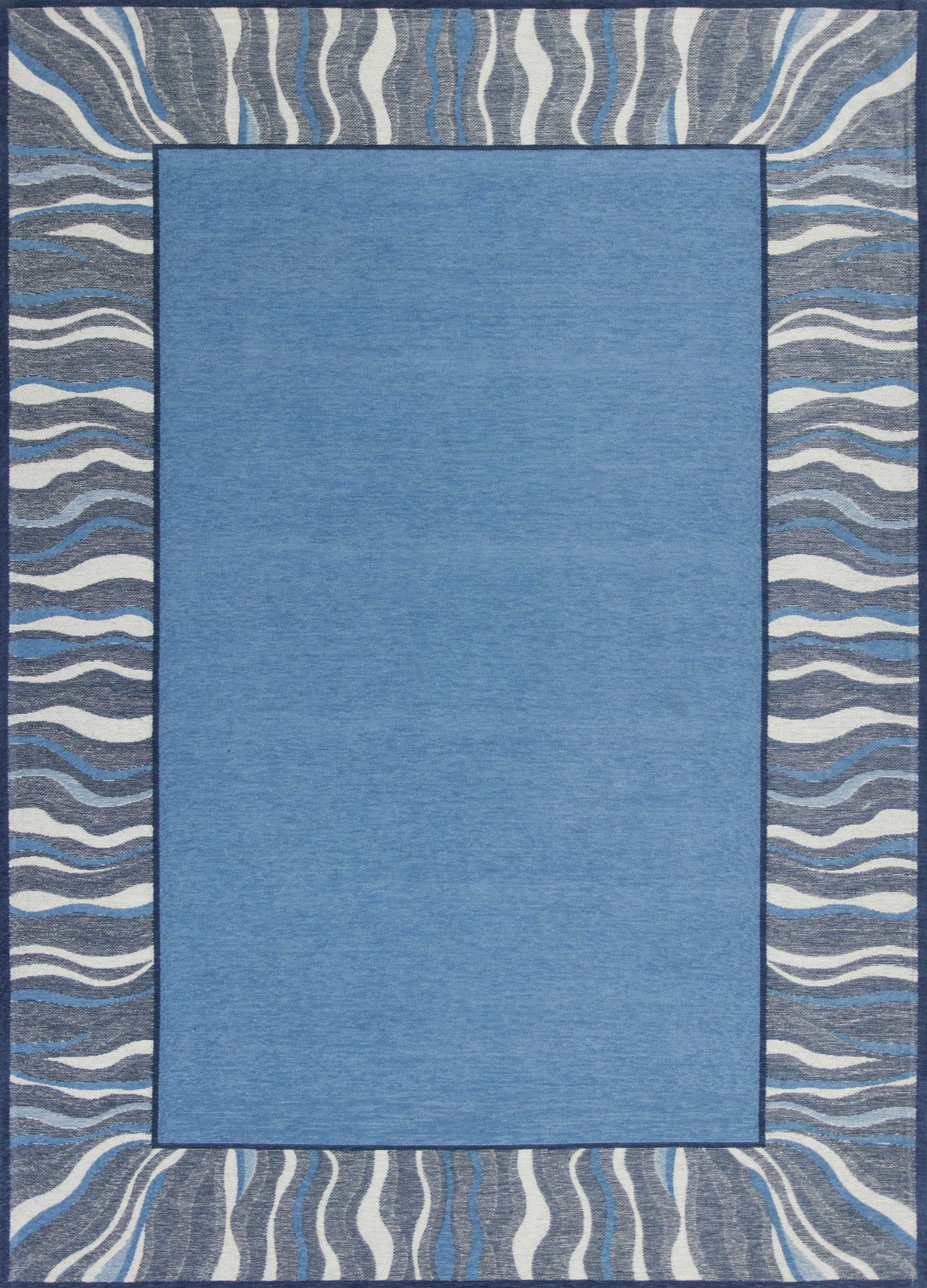 26 x 45 Polyester Denim Area Rug