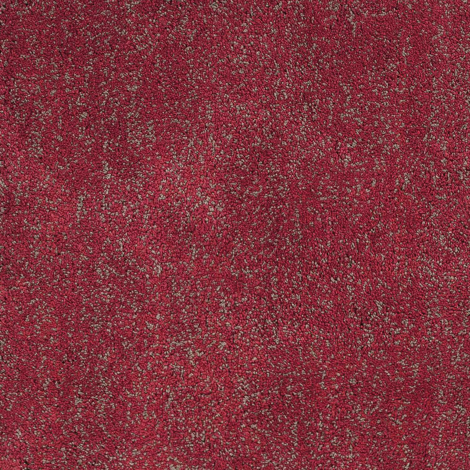 2' x 4' Polyester Red Heather Area Rug