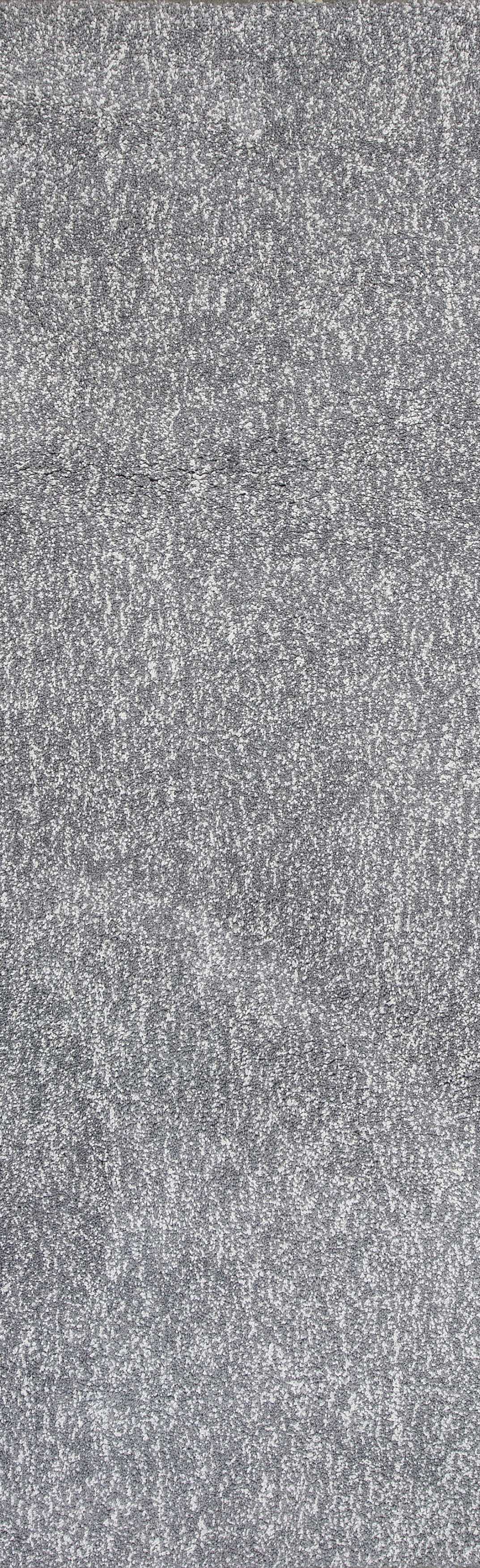 8' Grey Heather Plain Runner Rug Default Title