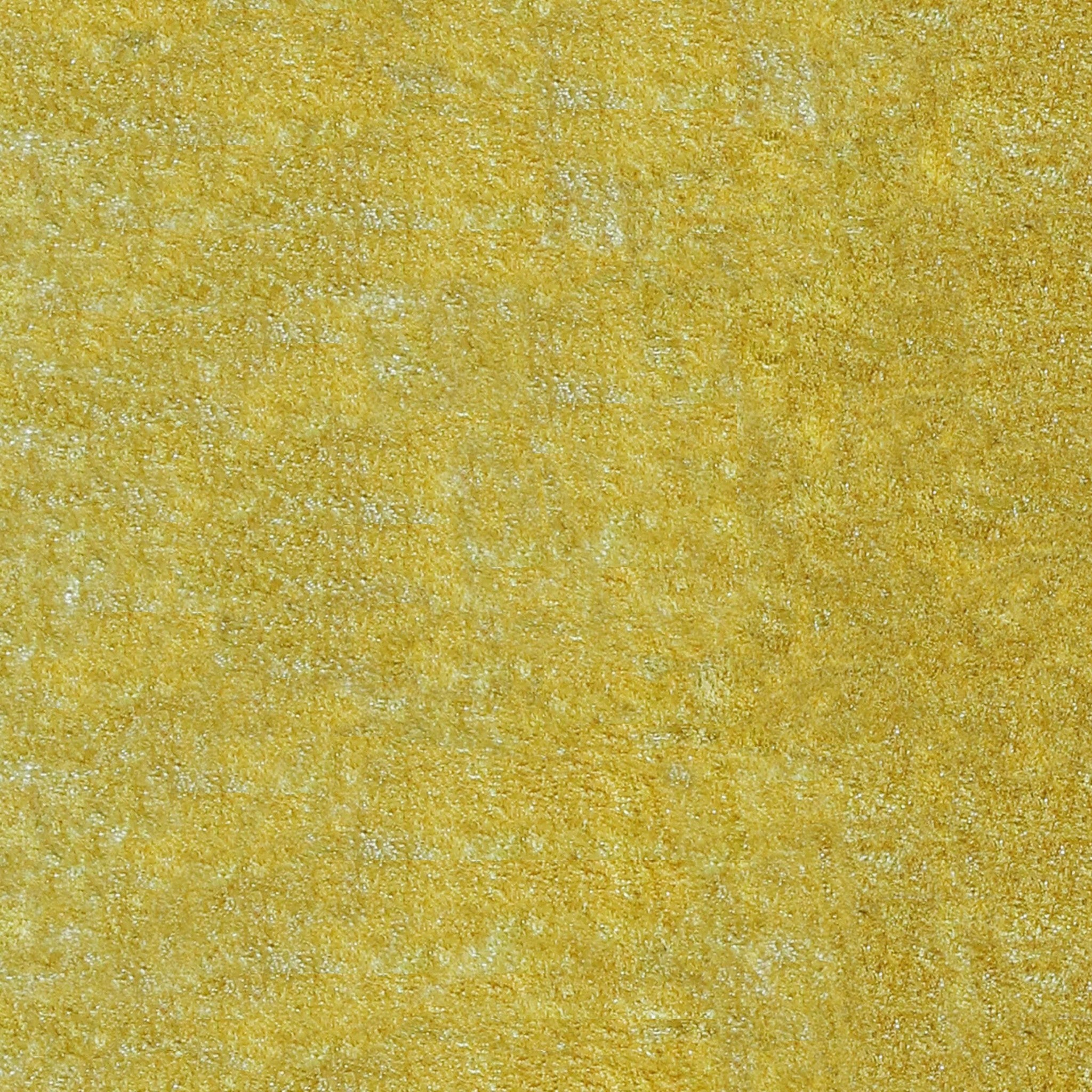 3'3 x 5'3 UV-treated Polyester Yellow Area Rug