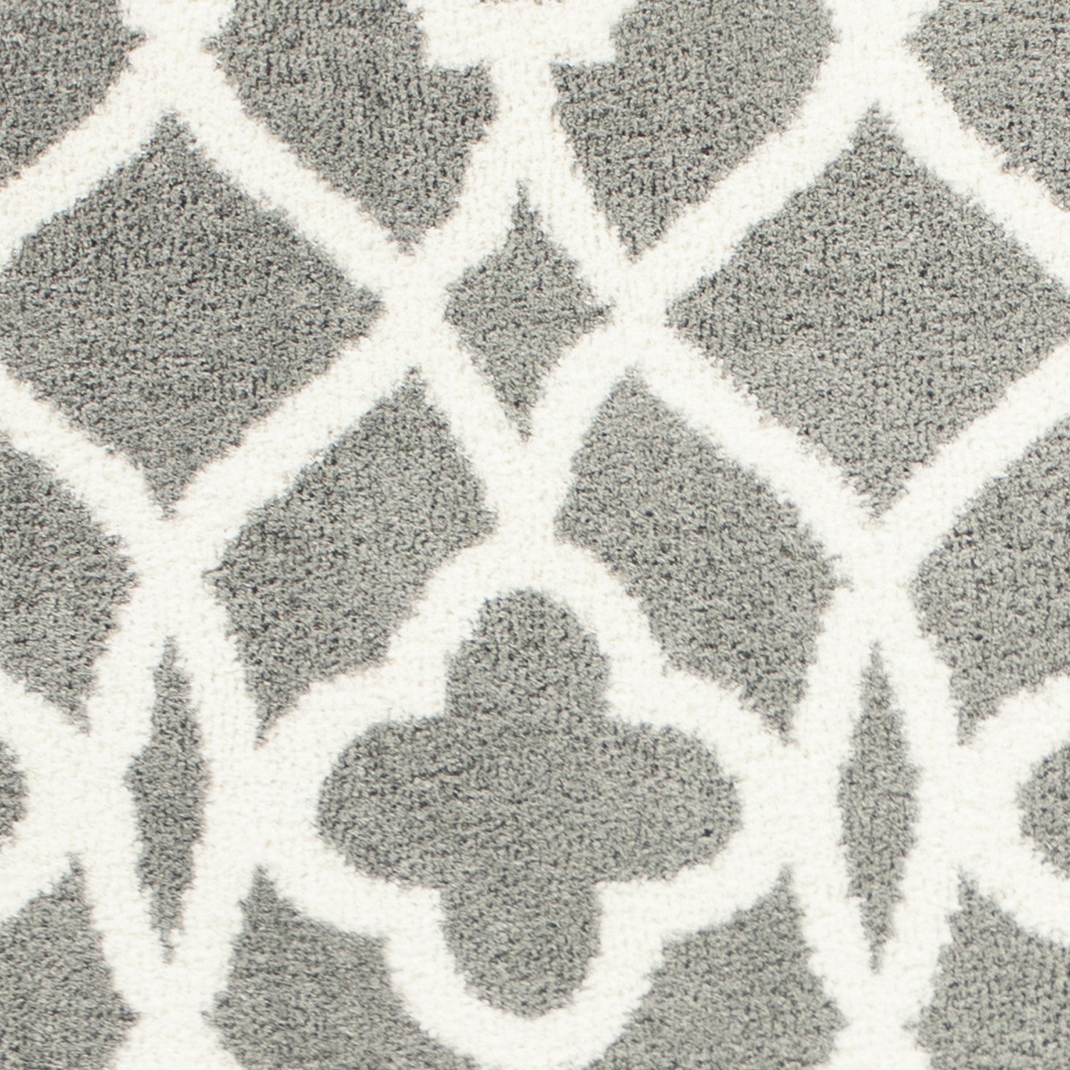 3' x 5' Grey or Ivory Vintage Pattern Area Rug