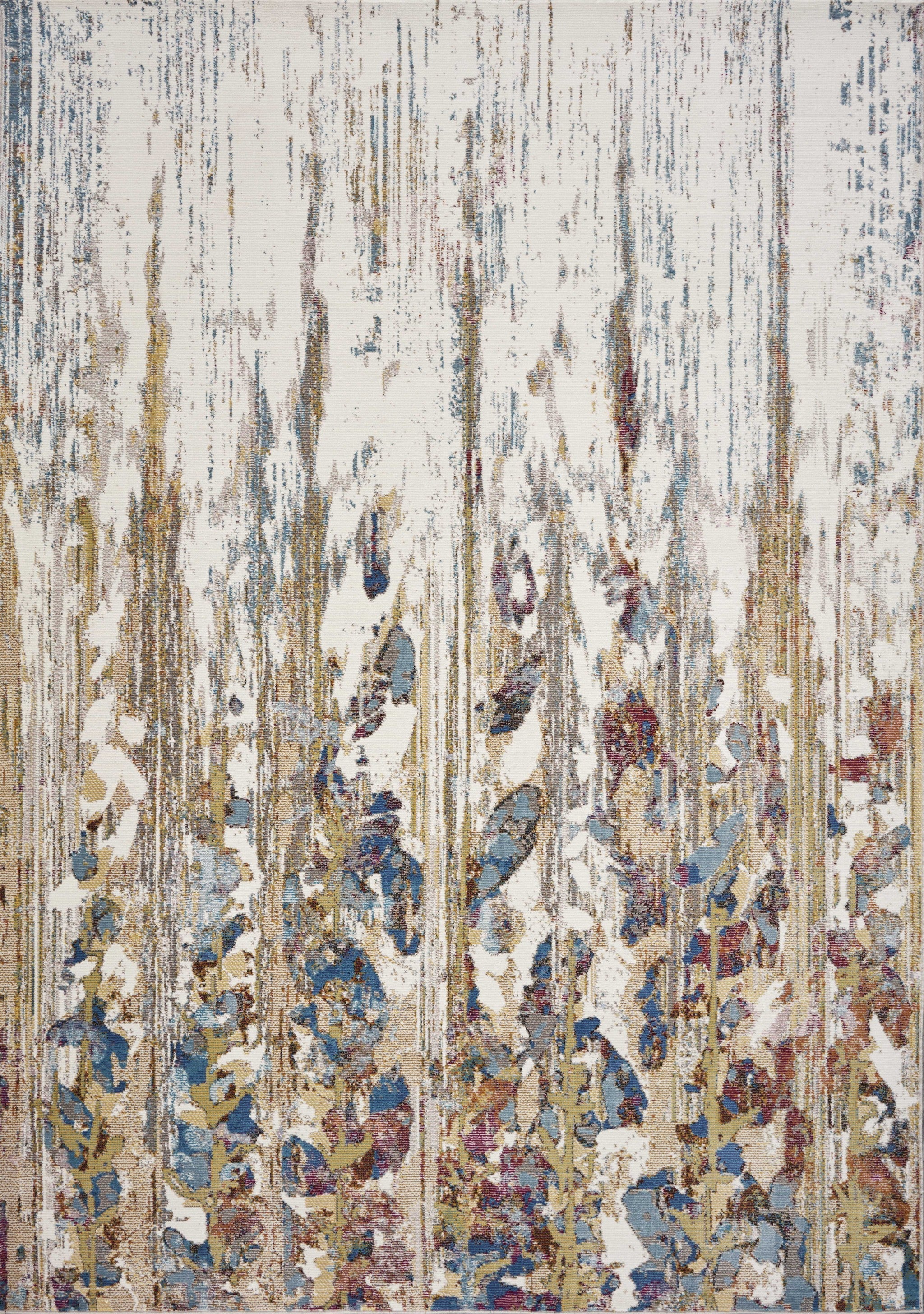 7'3 x 8'11 Polypropylene Ivory Area Rug Default Title