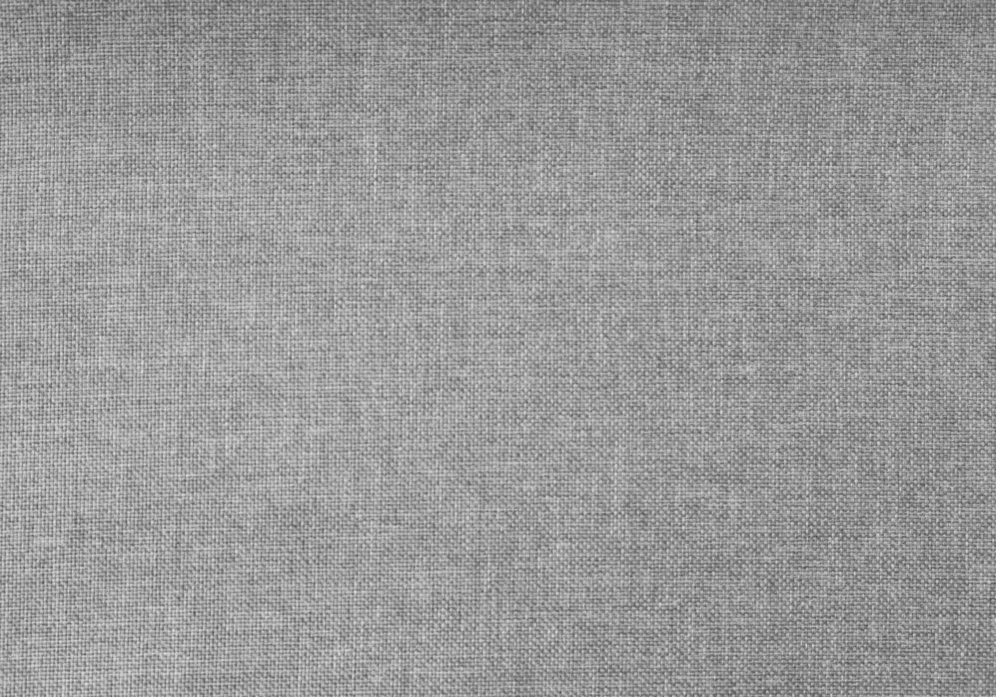 45.25" x 82.75" x 49.75" Grey Linen With Chrome Trim - Twin Size Bed Default Title