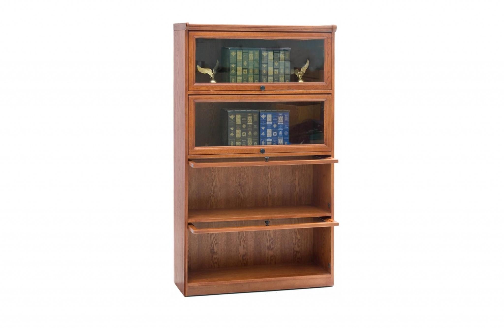 Harvest Oak Hardwood Bookcase