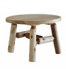 25" X 25" X 18"  Natural Wood Coffee Table