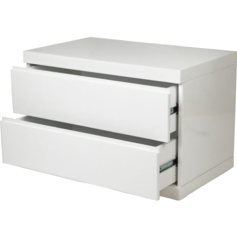 30 X 18 X 20 White Nightstand