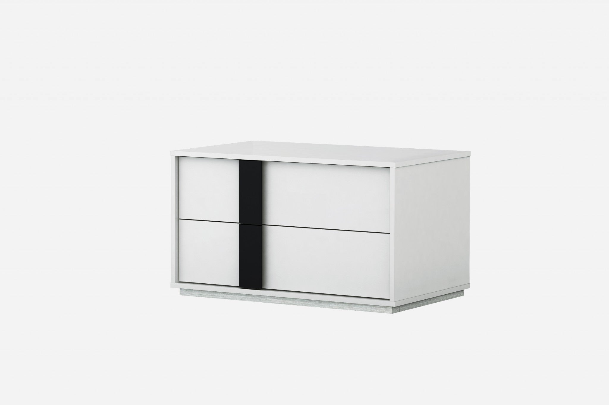 31 X 19 X 18 White Nightstand