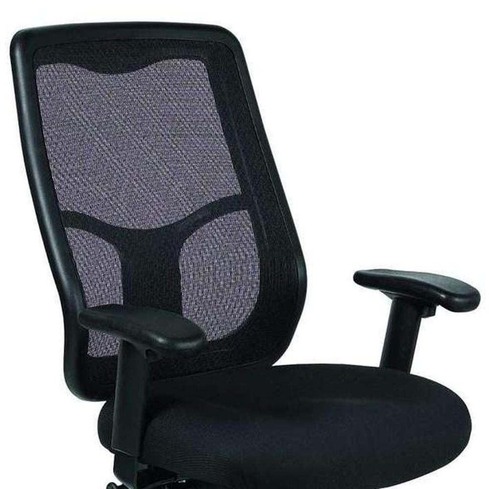 High Back Black Mesh Fabric Chair