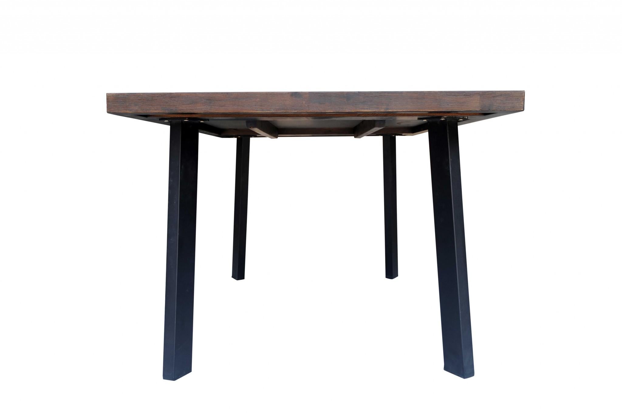 Brown Acacia Dining Table