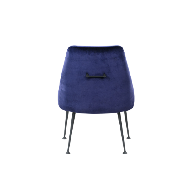 Contempo Cobalt Blue Microfiber Dining or Side Chair