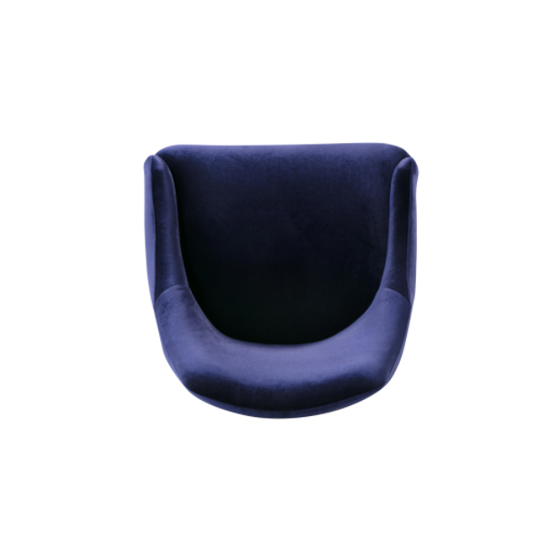 Contempo Cobalt Blue Microfiber Dining or Side Chair