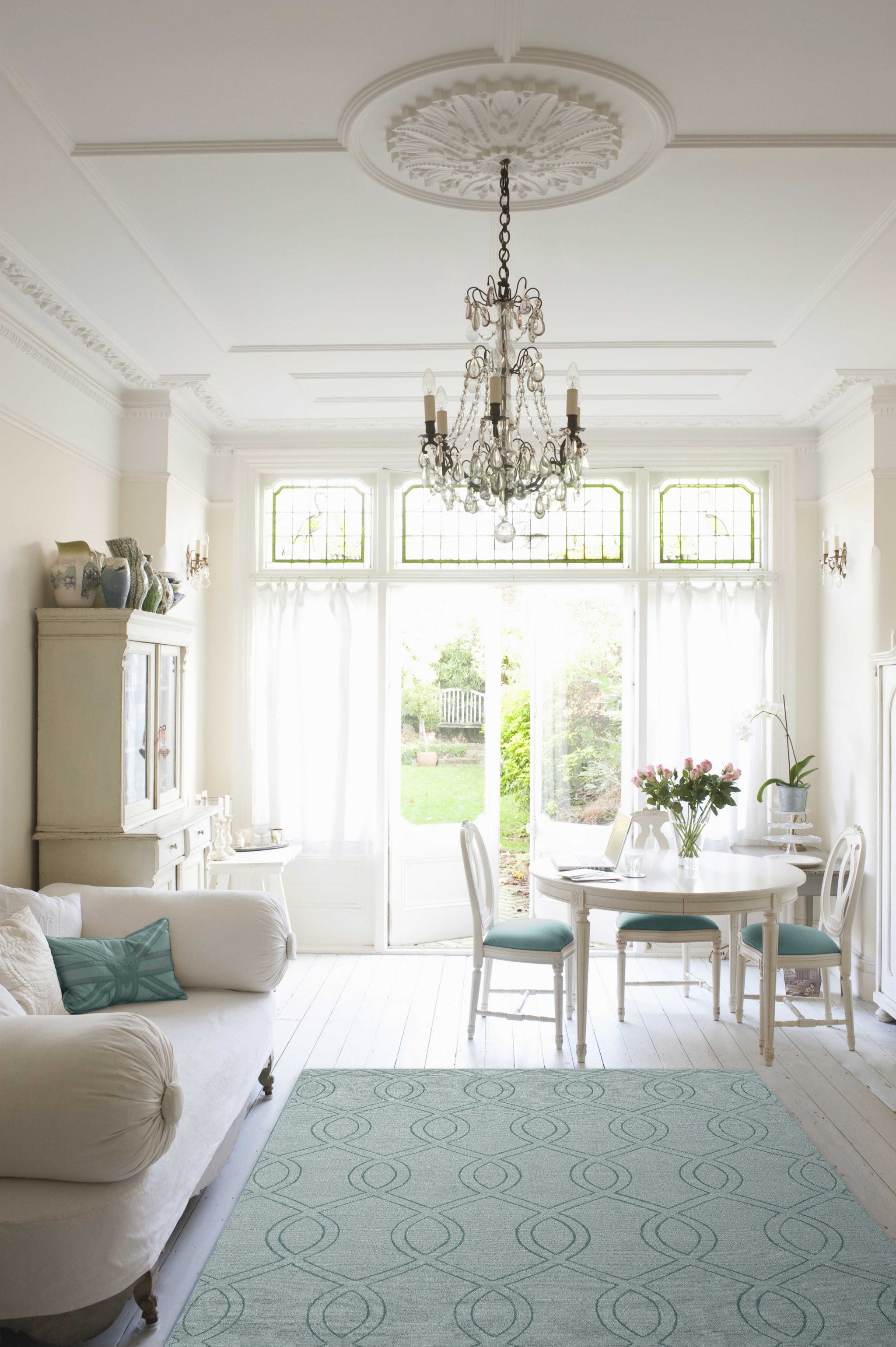 5' x 7' Ocean Polyester Rug Default Title