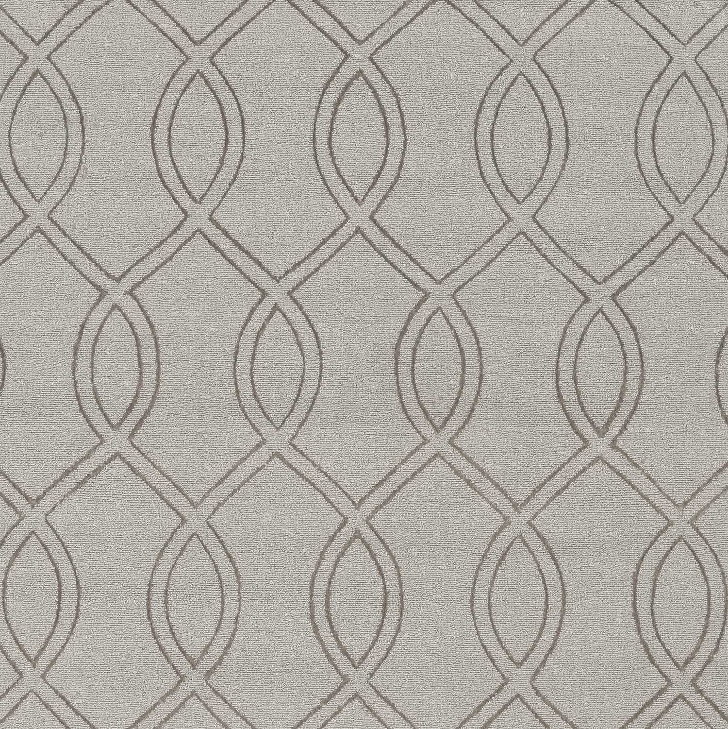 9' x 12' Taupe Polyester Rug