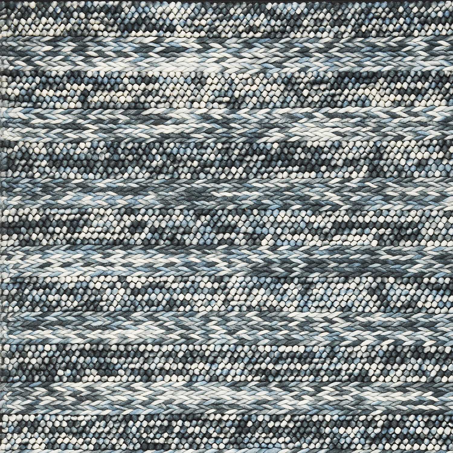 60 X 84 Blue Wool Rug Default Title