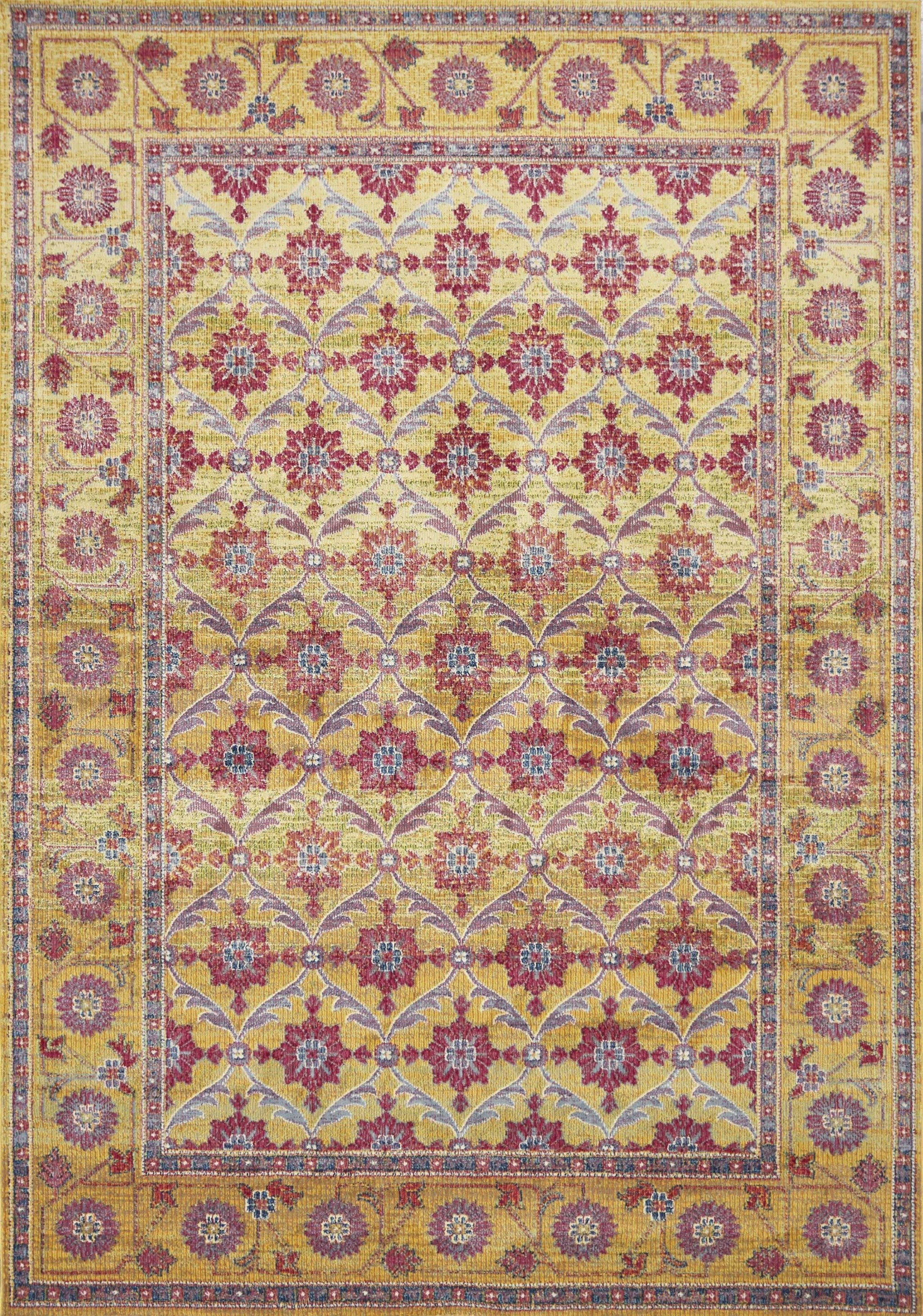 31 X 96 Gold Polypropylene Rug
