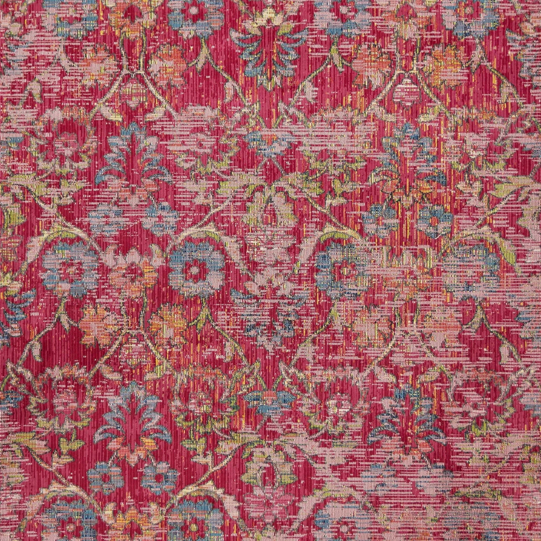 94 X 134 Pink Polypropylene Rug