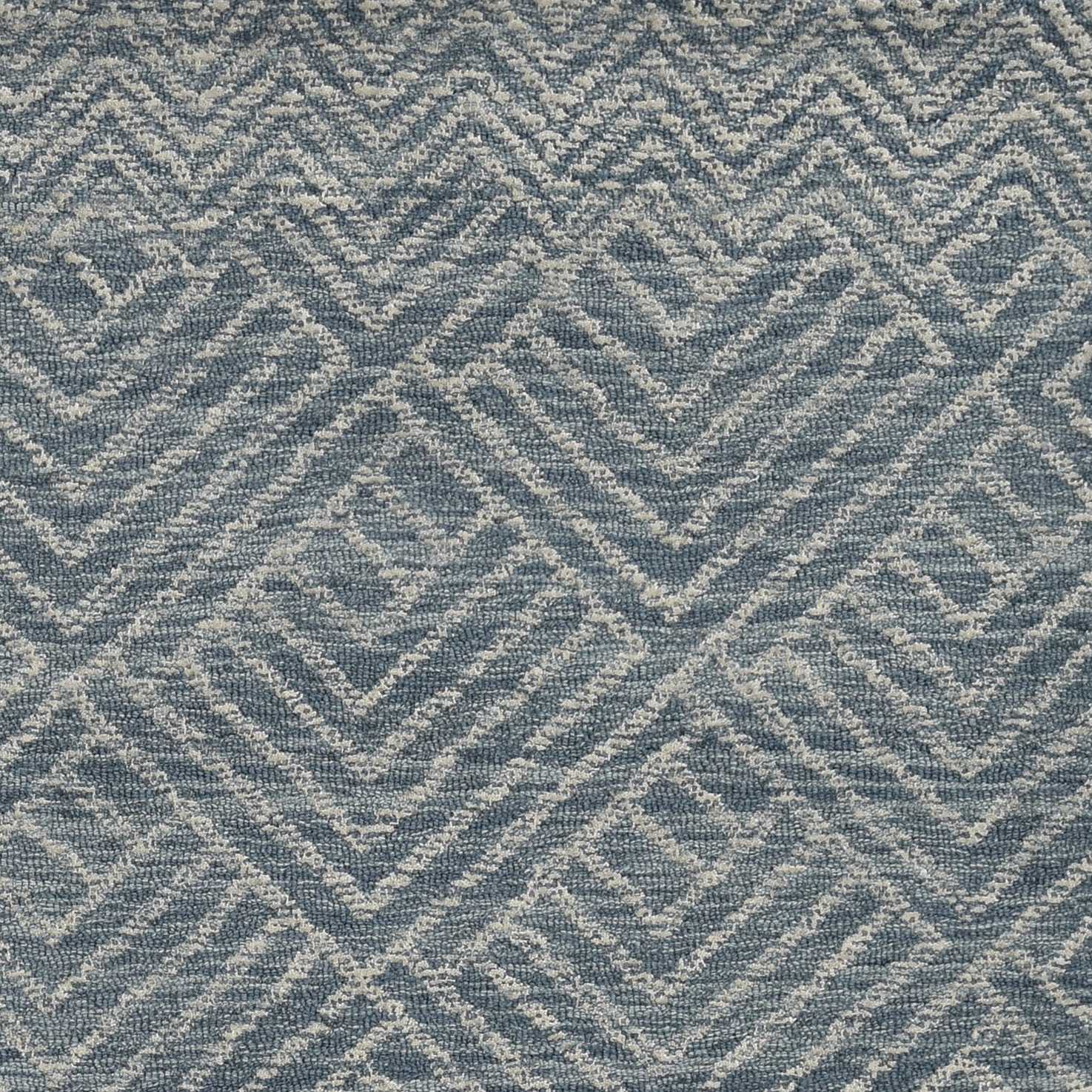 96 X 132 Denim Wool Rug