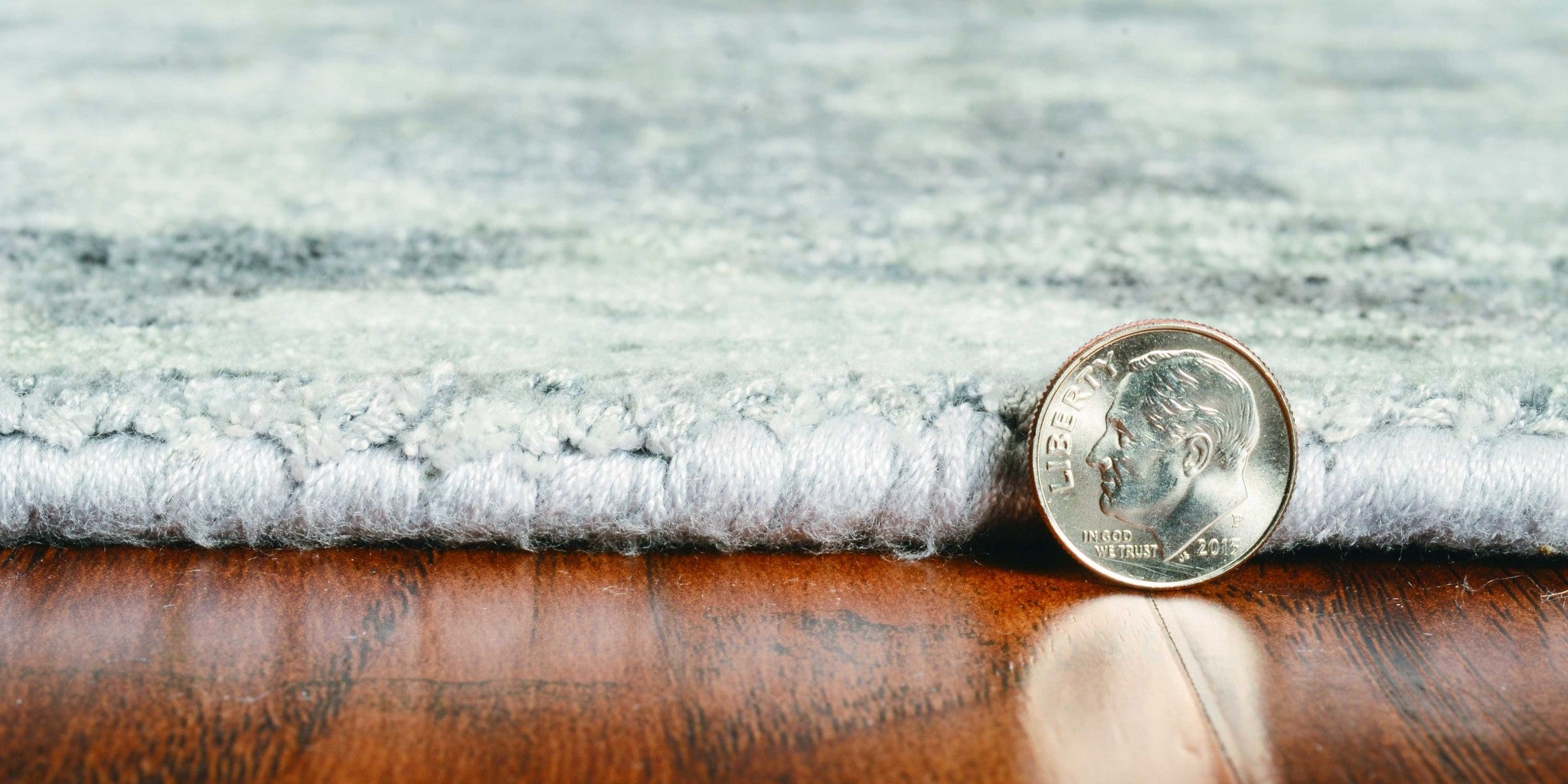 5'x7' Grey Hand Loomed Traditional Floral Indoor Area Rug Default Title