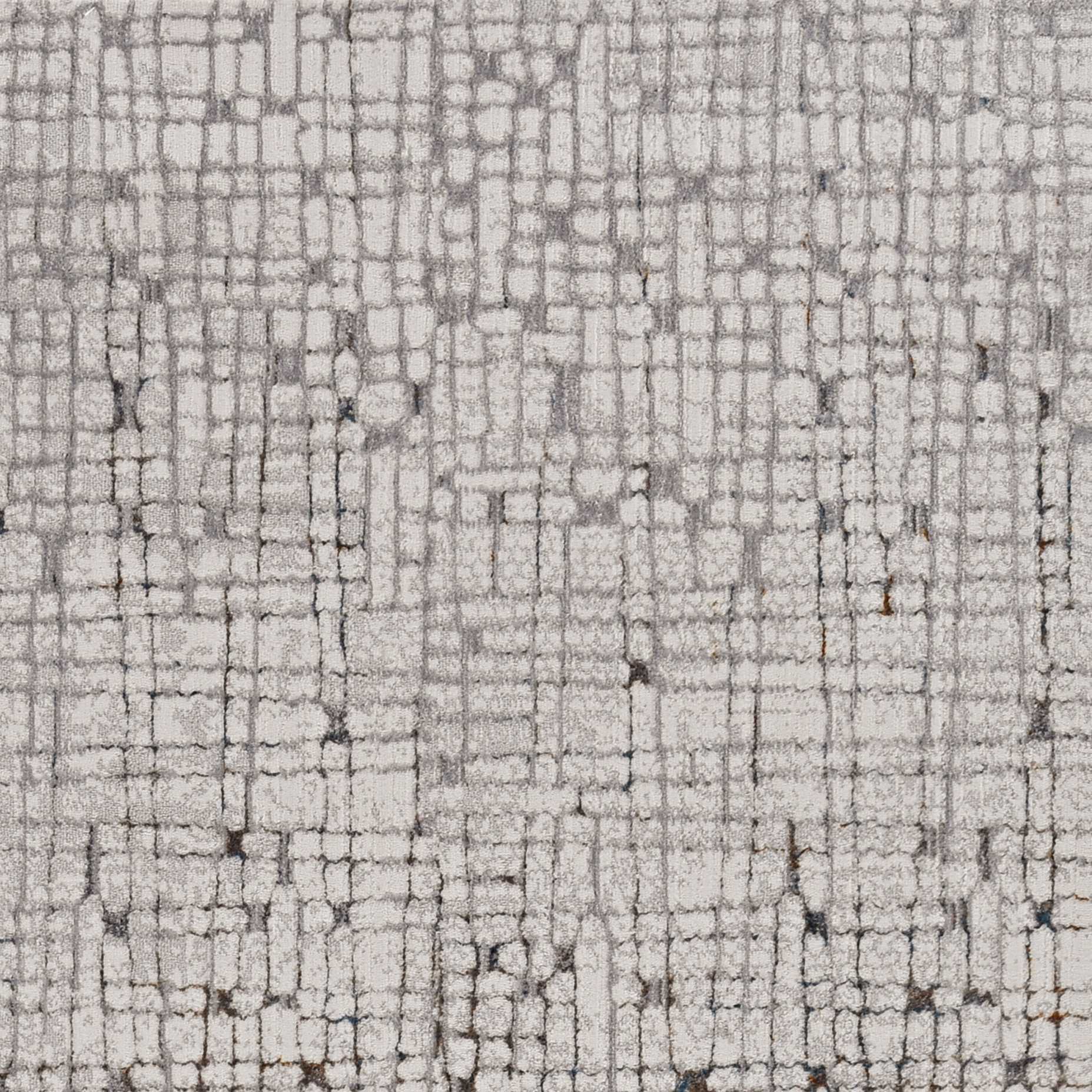 5' x 8' Grey Mosaic Indoor Area Rug