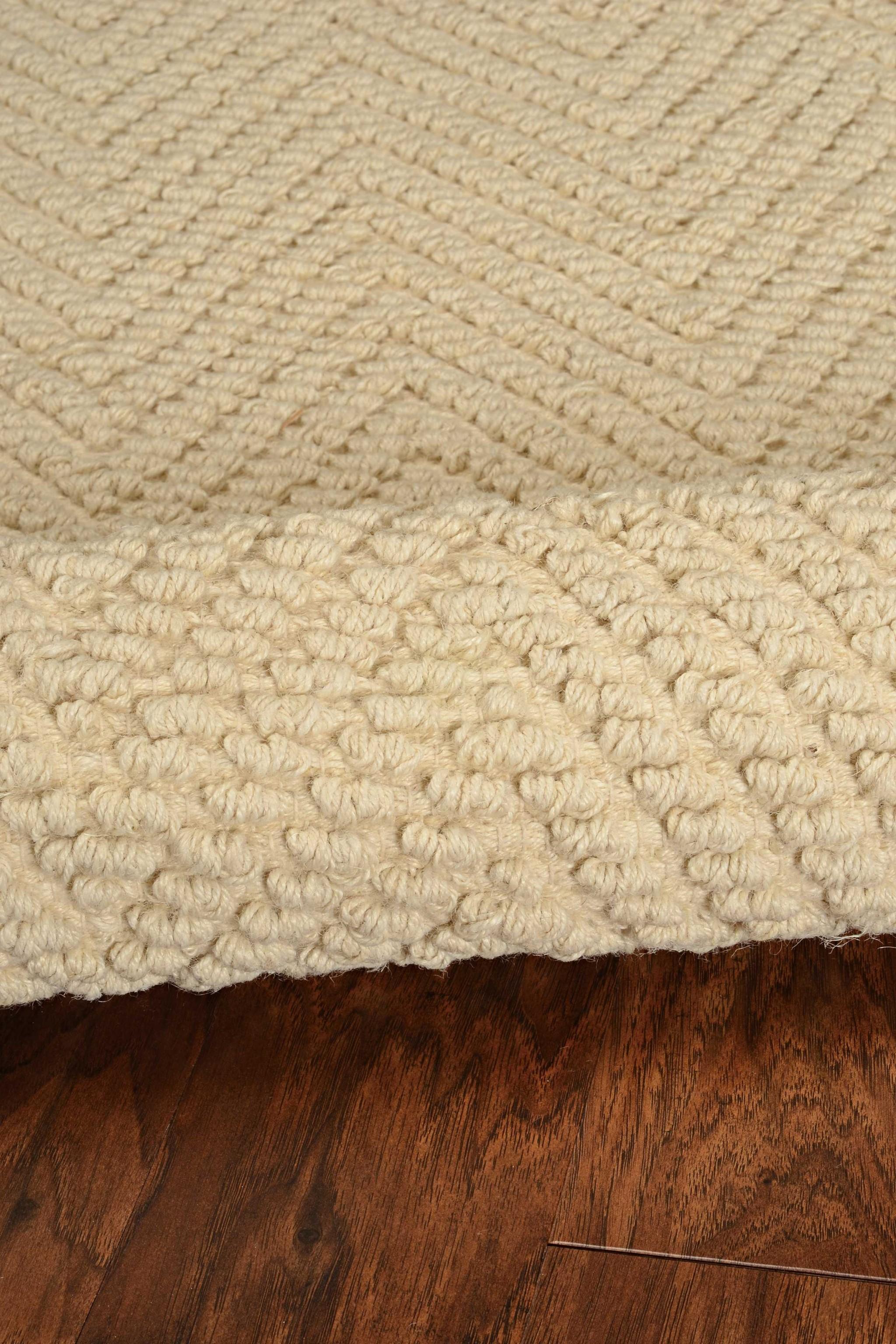 2' x 7' Ivory Jute Runner Rug