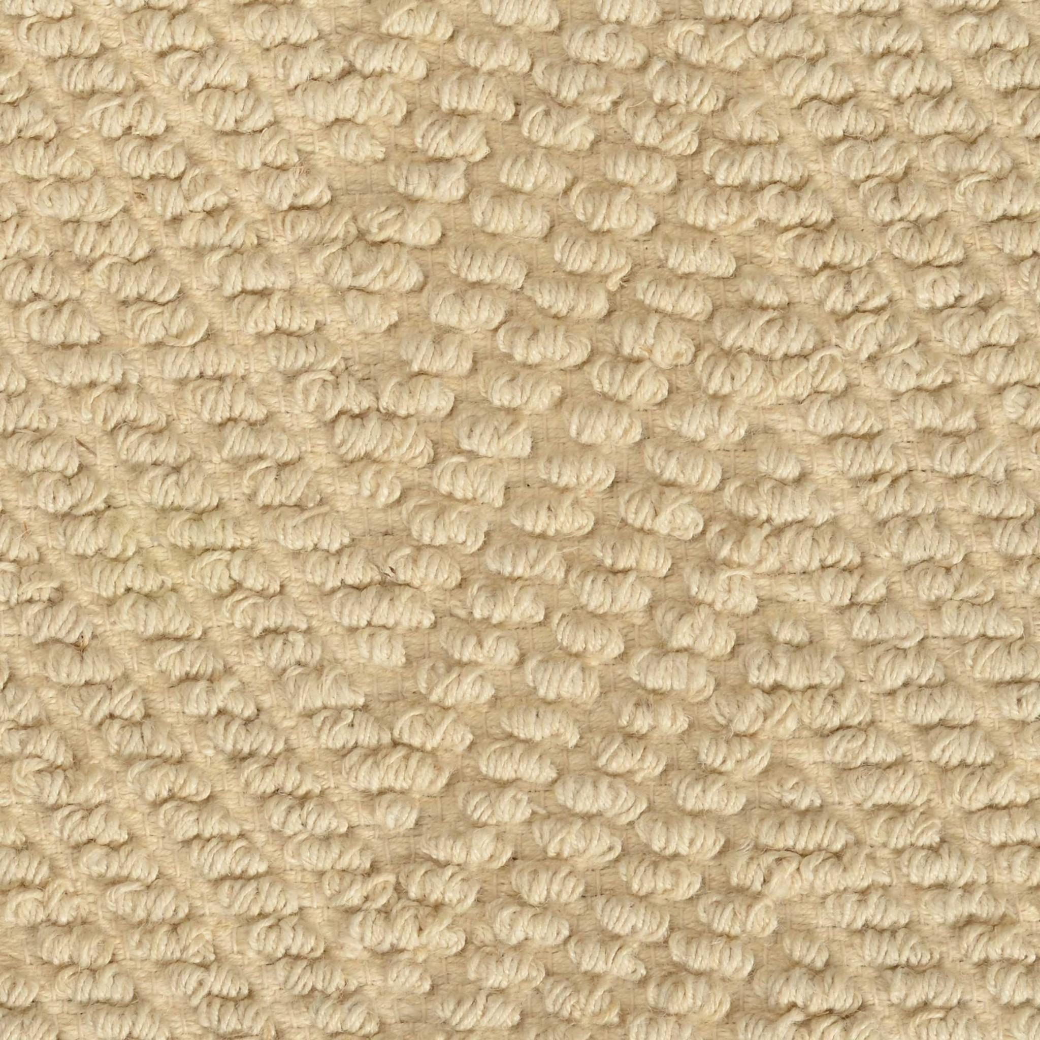 3'x5' Ivory Herringbone Jute Area Rug