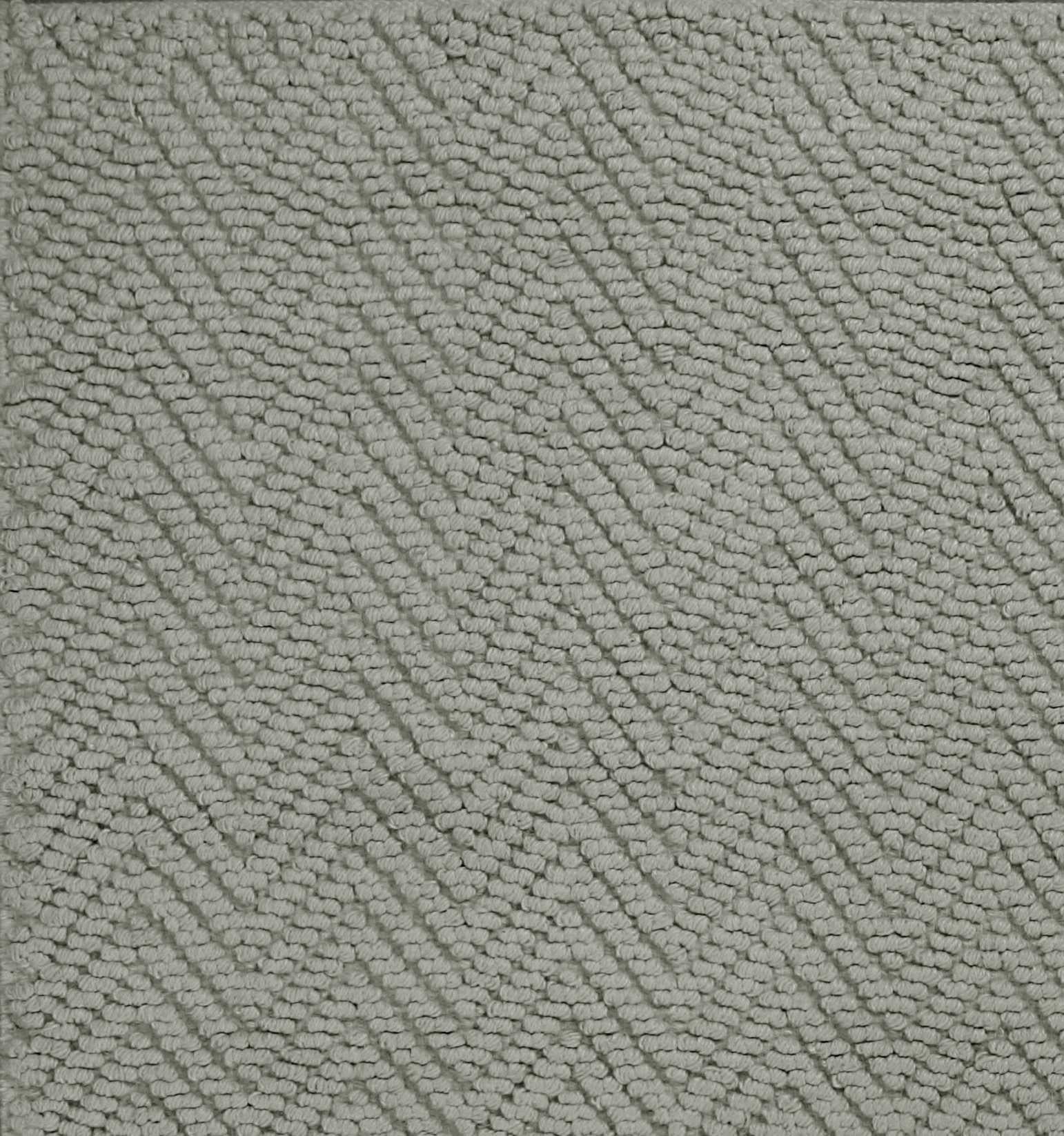 2'x4' Grey Heather Hand Woven Herringbone Jute Indoor Accent Rug