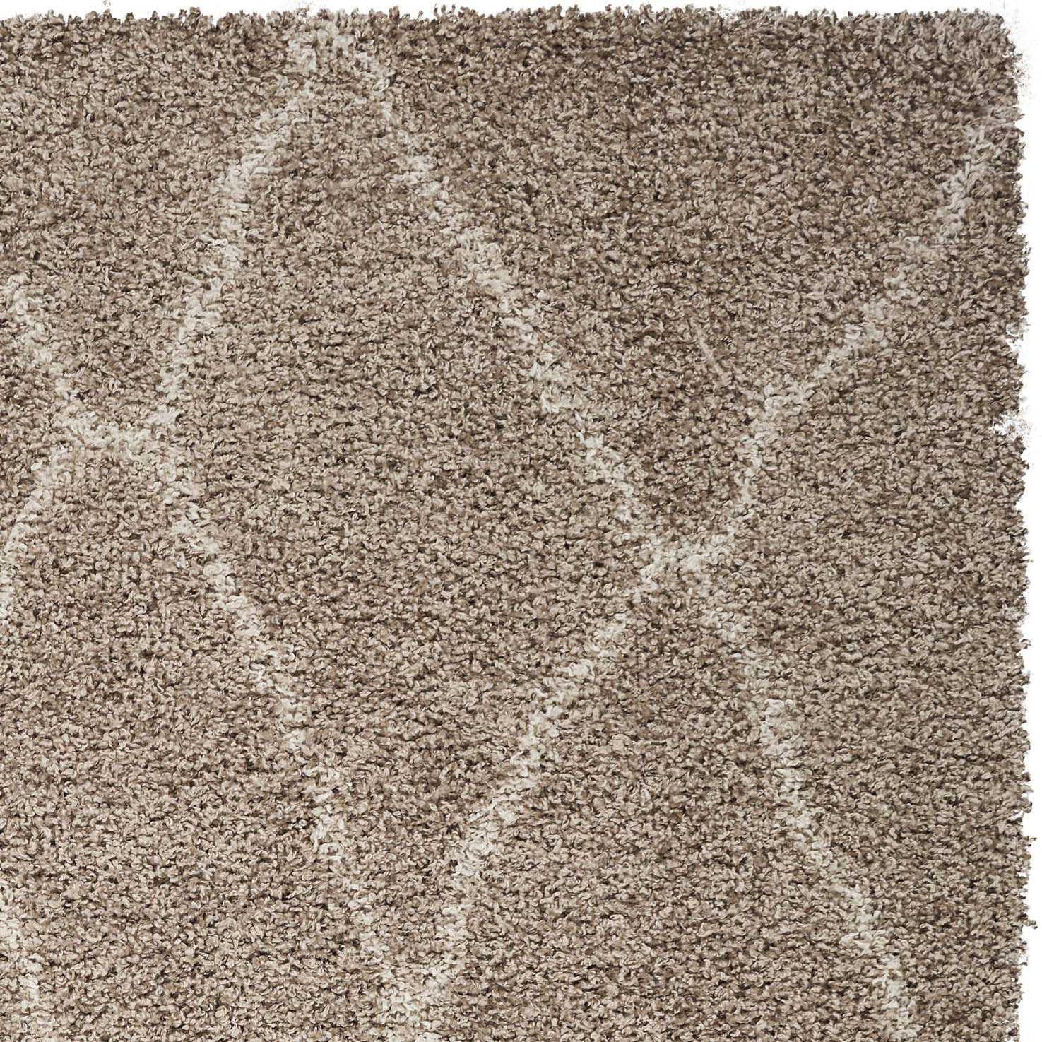 94 X 126 Sand Polypropylene Rug