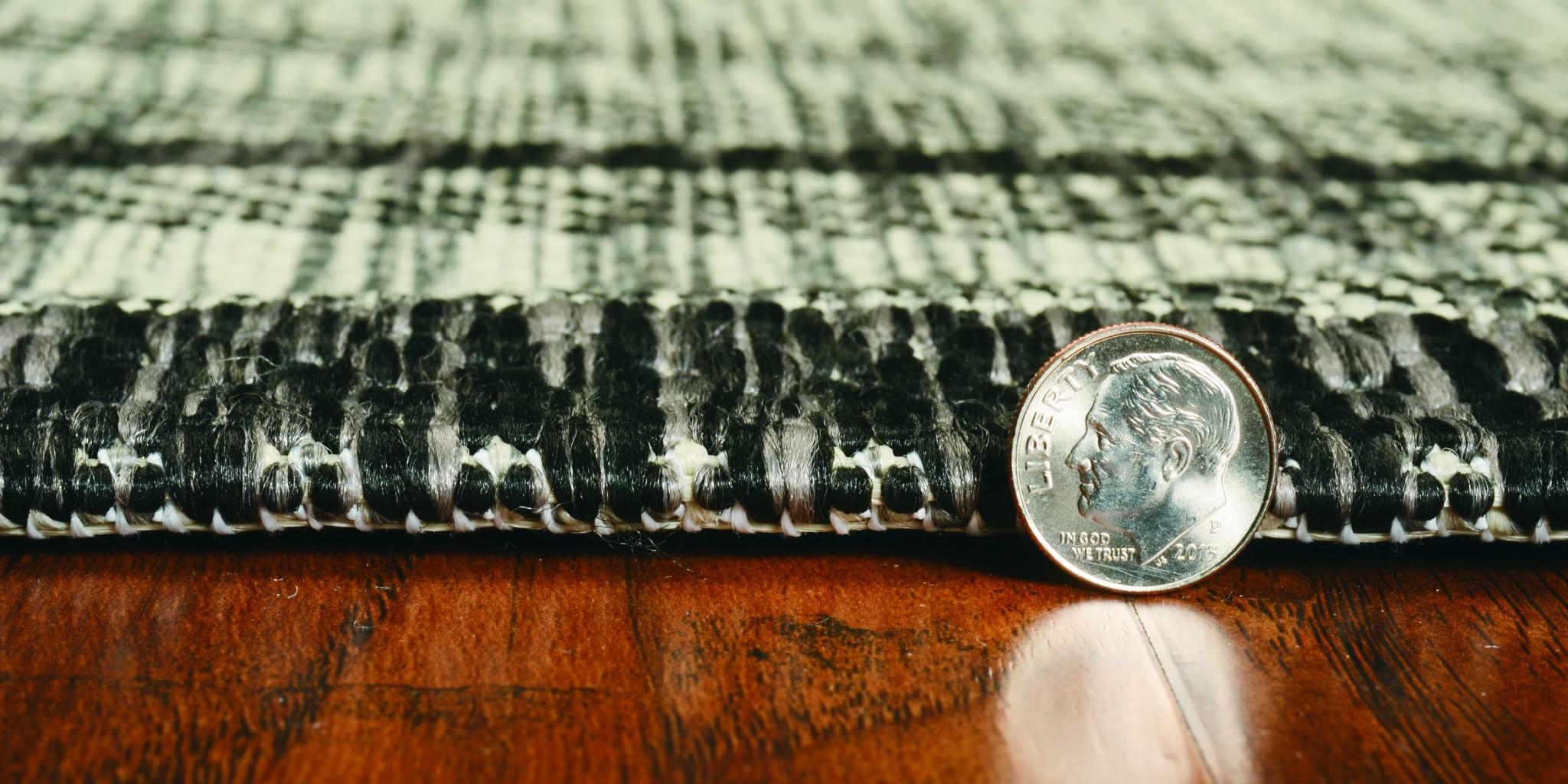 5' x 8'  Grey Bordered Area Rug