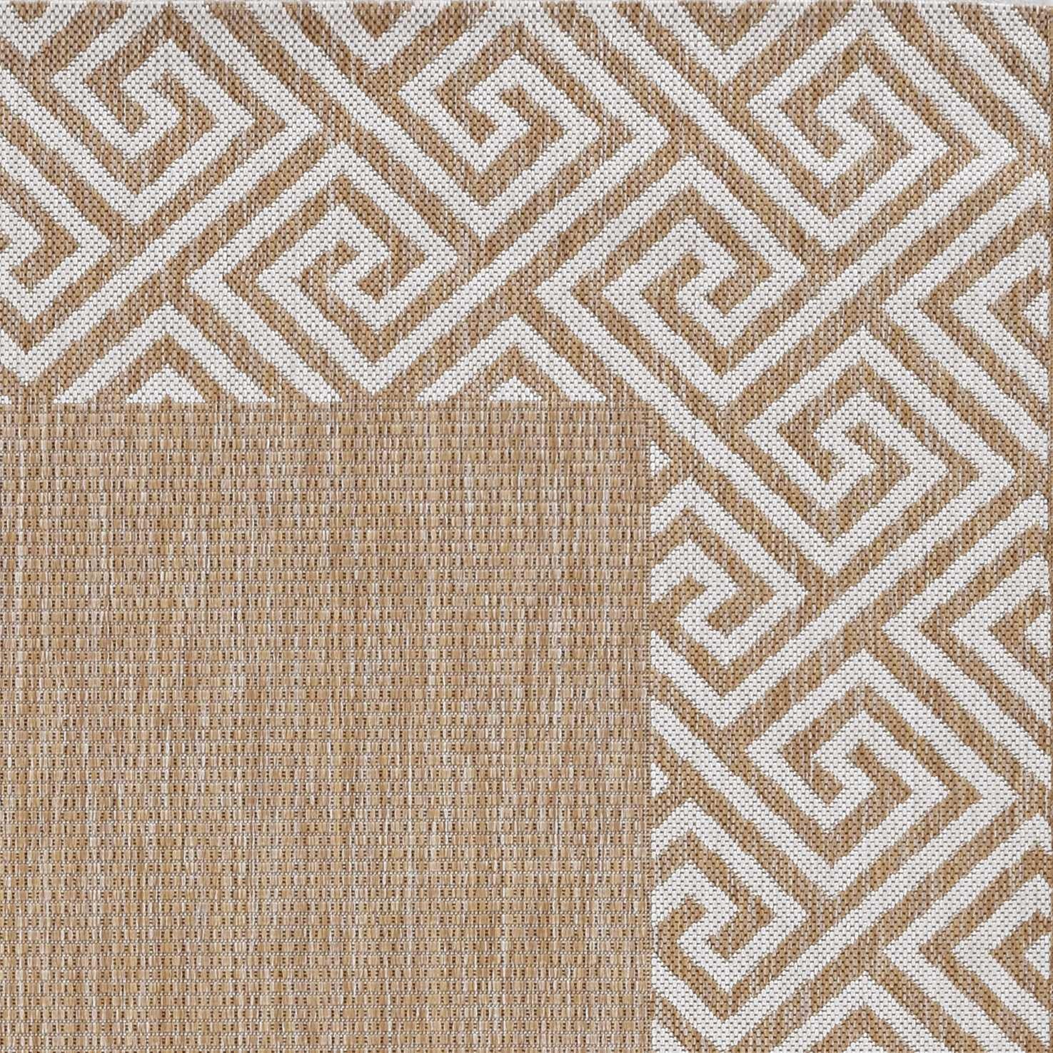 3' x 4' Natural Polypropylene Area Rug