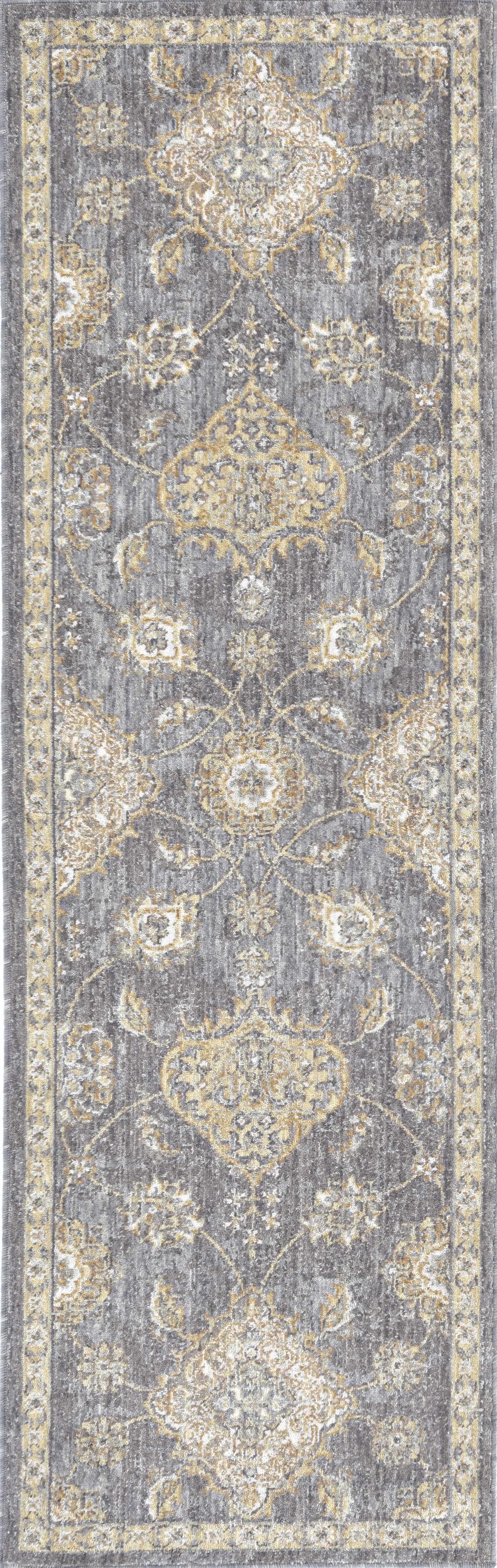 5'x8' Sage Green Machine Woven Traditional Indoor Area Rug Default Title