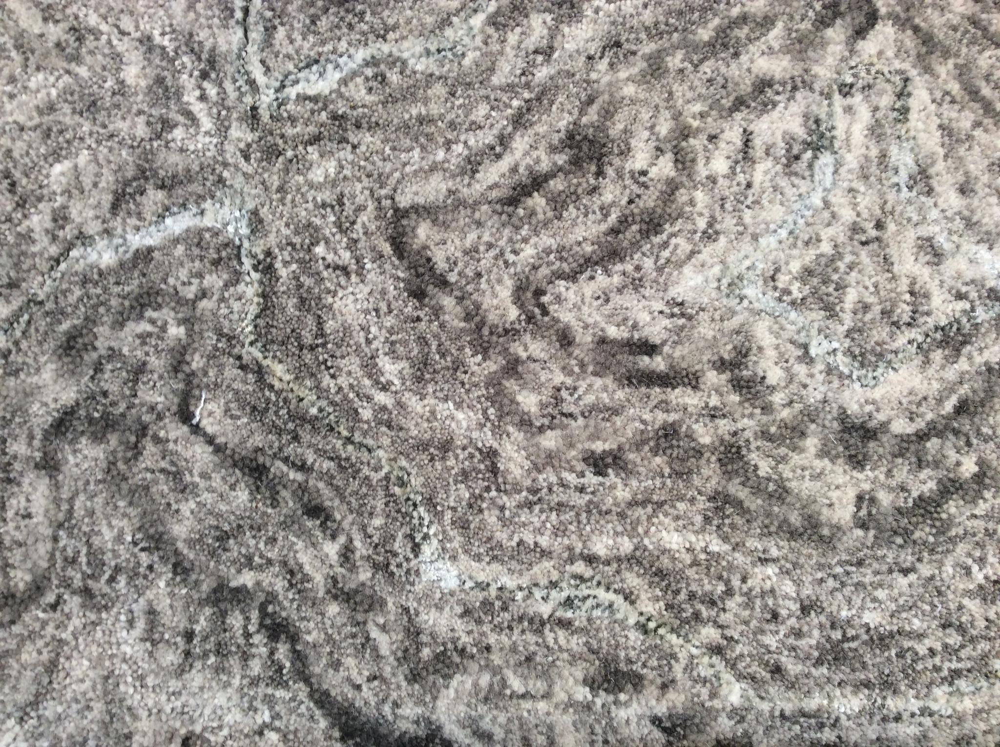 8'x10' Grey Hand Tufted Abstract Indoor Area Rug