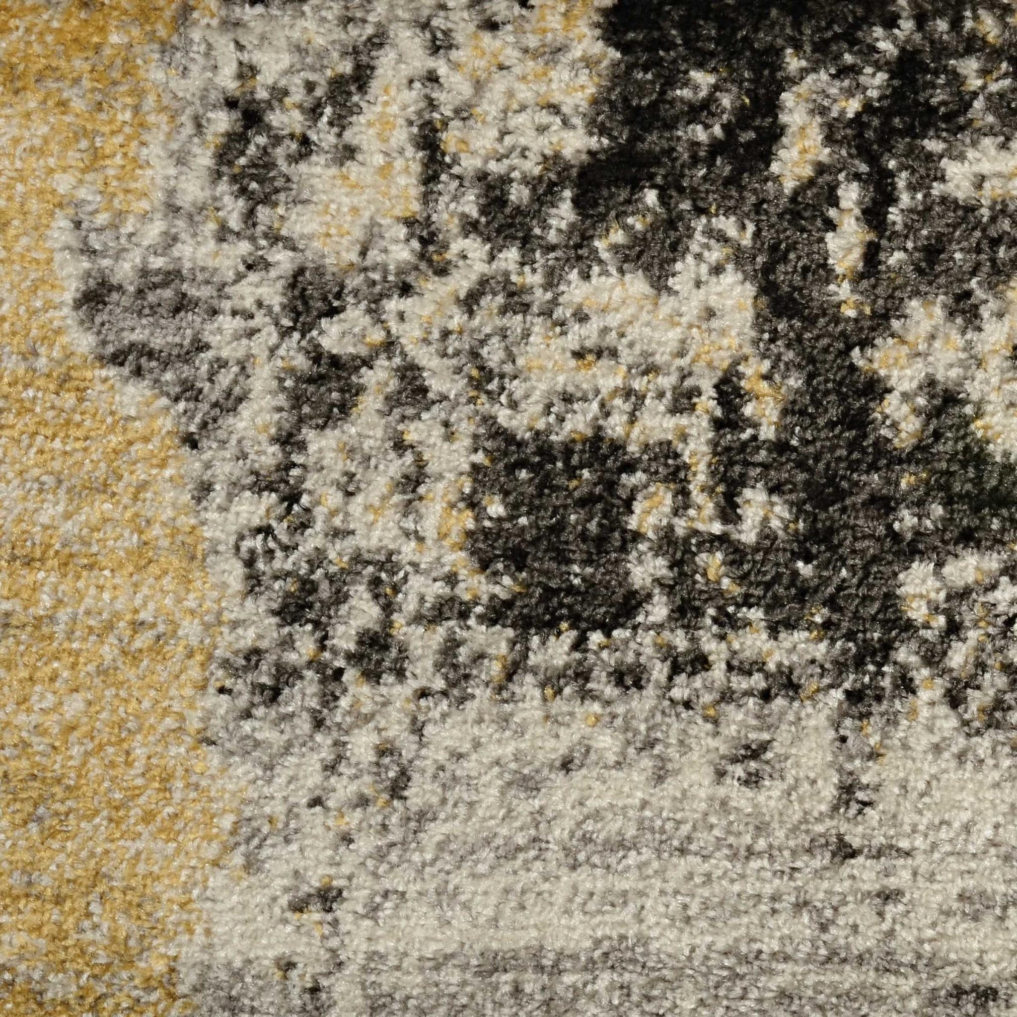 5' x 8' Grey Abstract Watercolor Area Rug Default Title