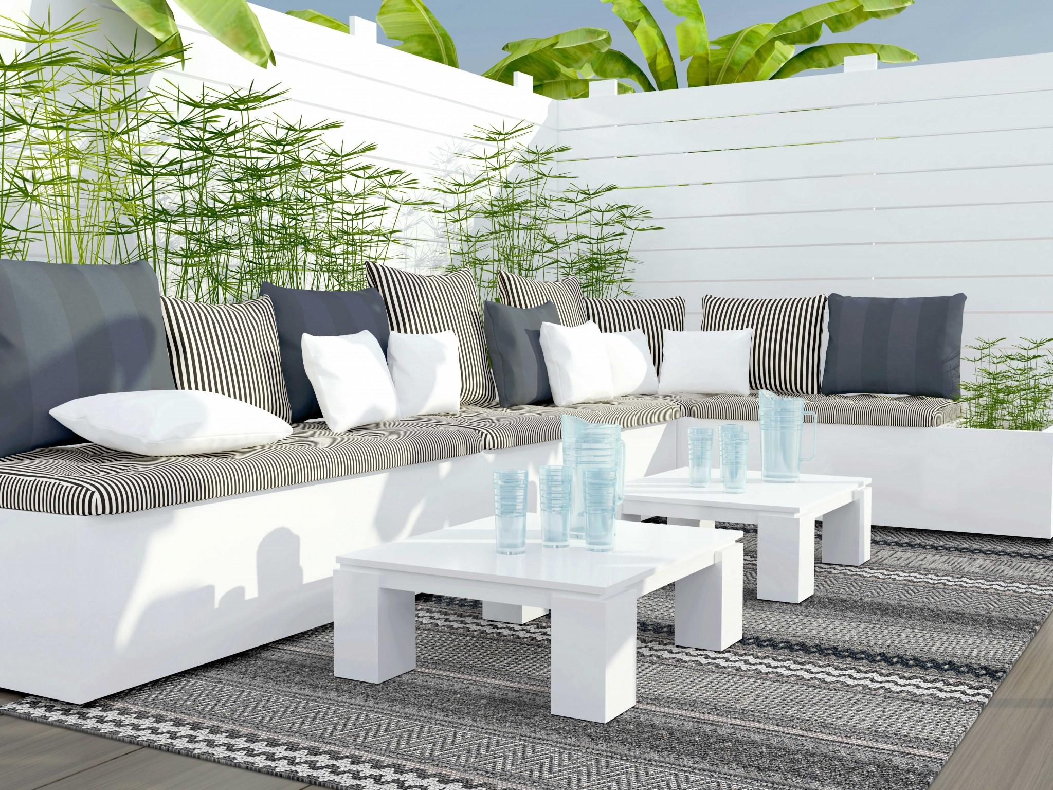 5' x 8' Taupe Geometric Area Rug Default Title