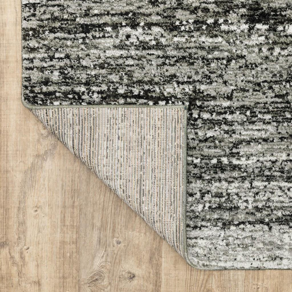 9'x12' Ash and Slate Abstract Area Rug