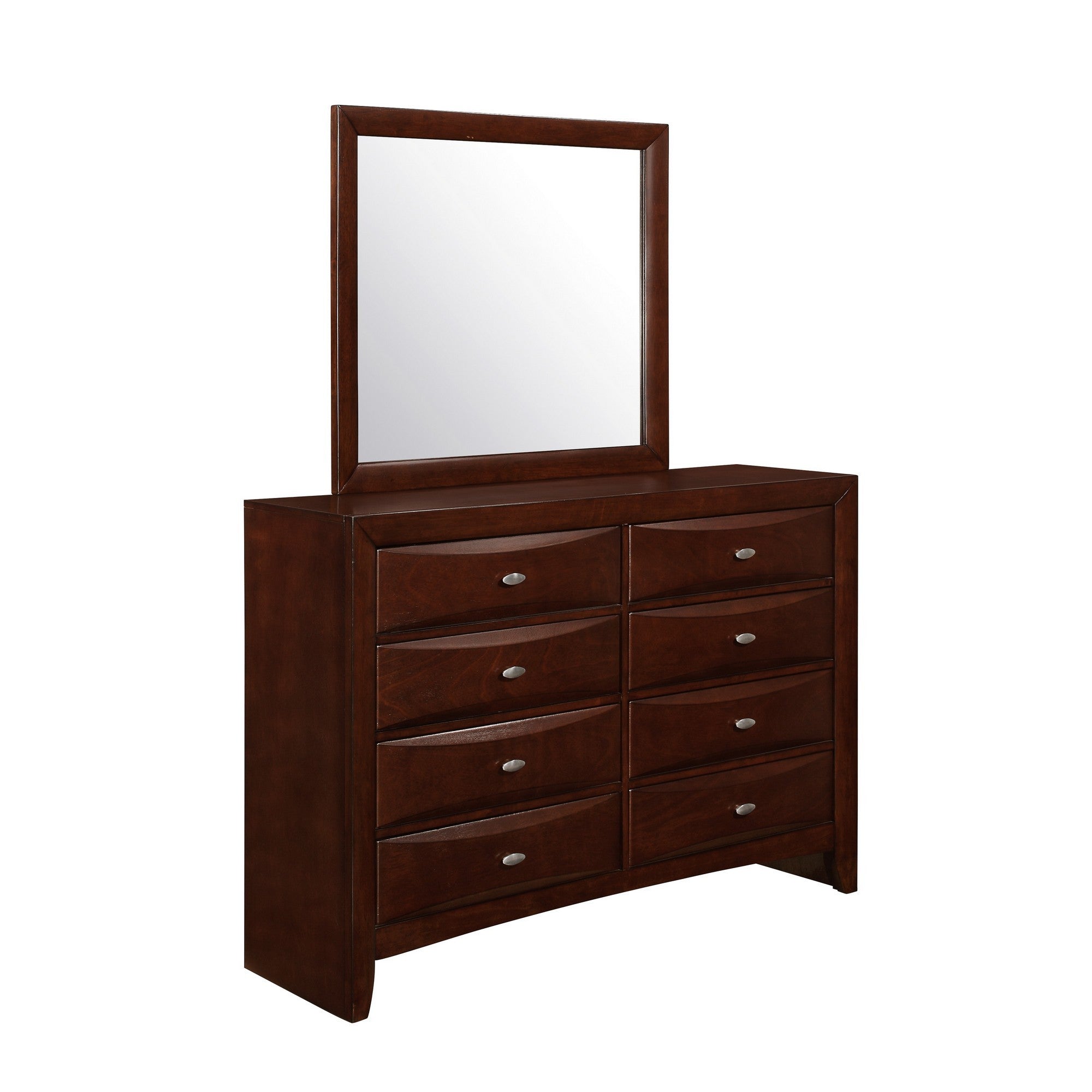 New Merlot Dresser with 5 Chambared Drawer Default Title
