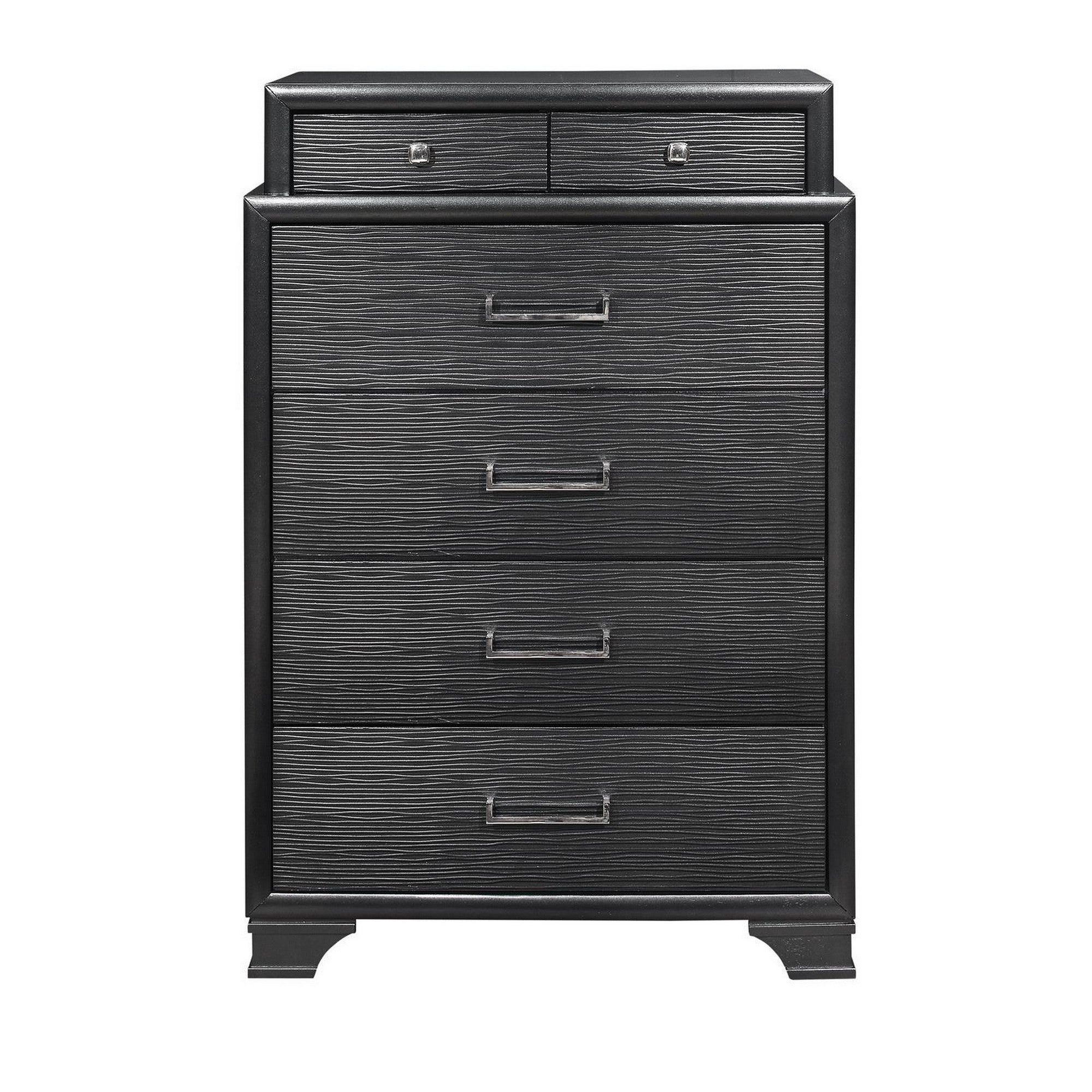 Grey Chest with 6 Drawers Default Title