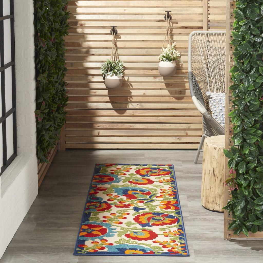 2’ x 6’ Mediterra Indoor Outdoor Runner Rug