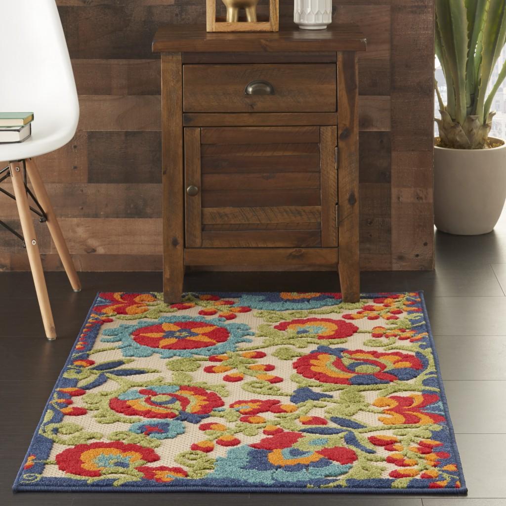 3’ x 4’ Mediterra Indoor Outdoor Area Rug