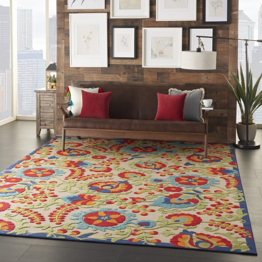 7’ x 10’ Mediterra Indoor Outdoor Area Rug