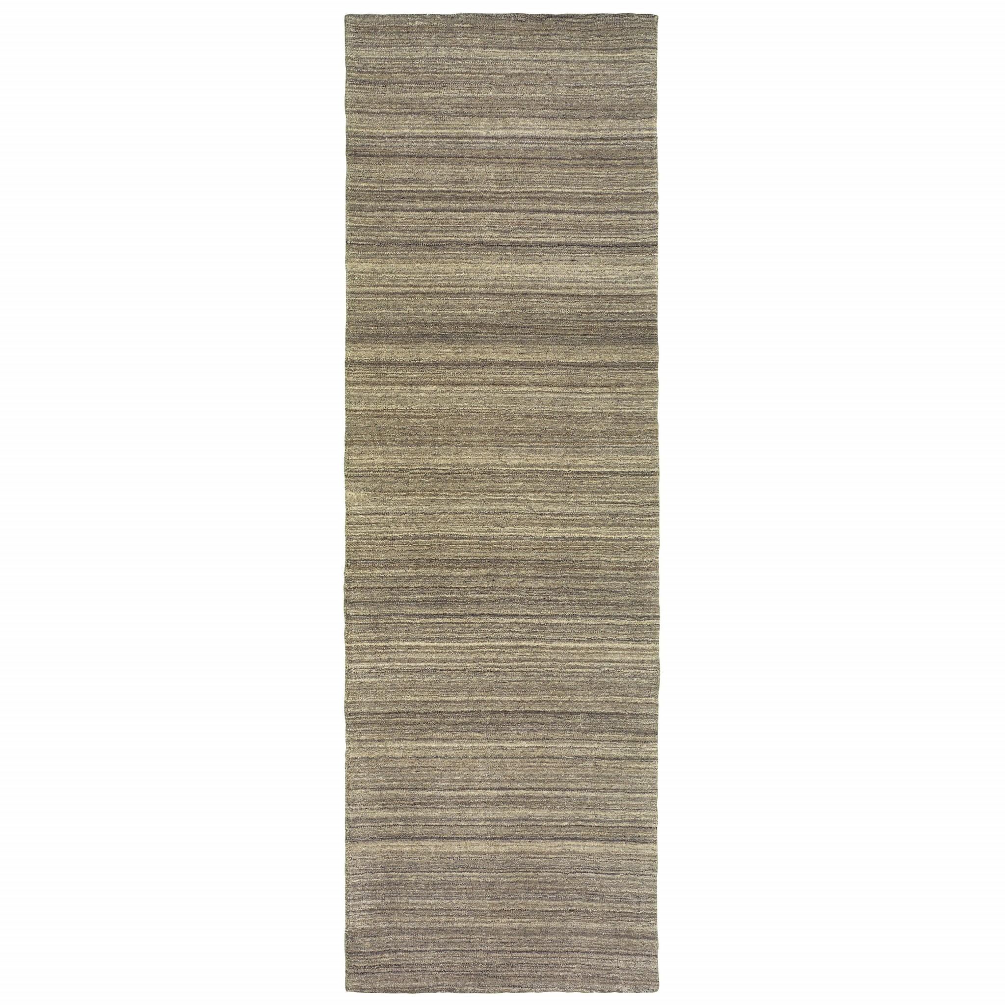 4'x6' Two-toned Brown and Beige Indoor Area Rug