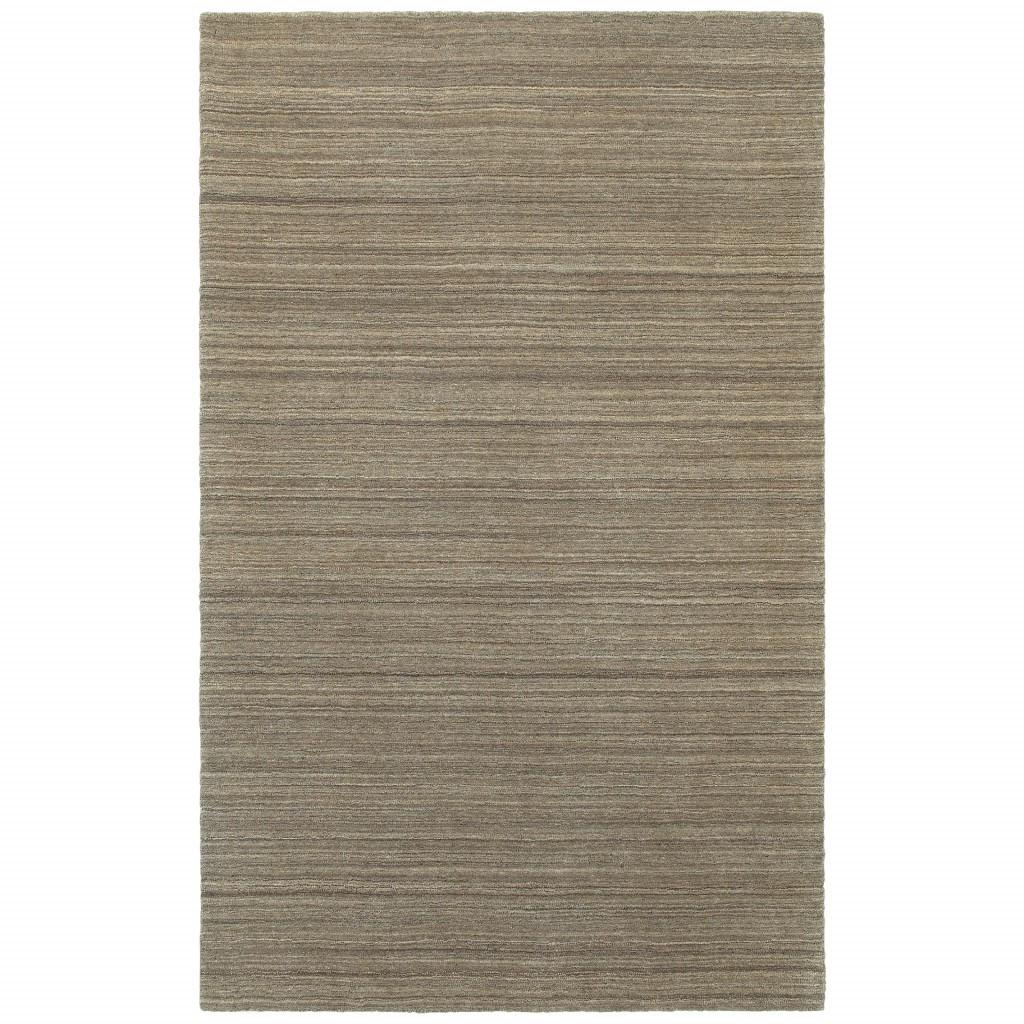 5'x8' Two-toned Brown and Beige Indoor Area Rug