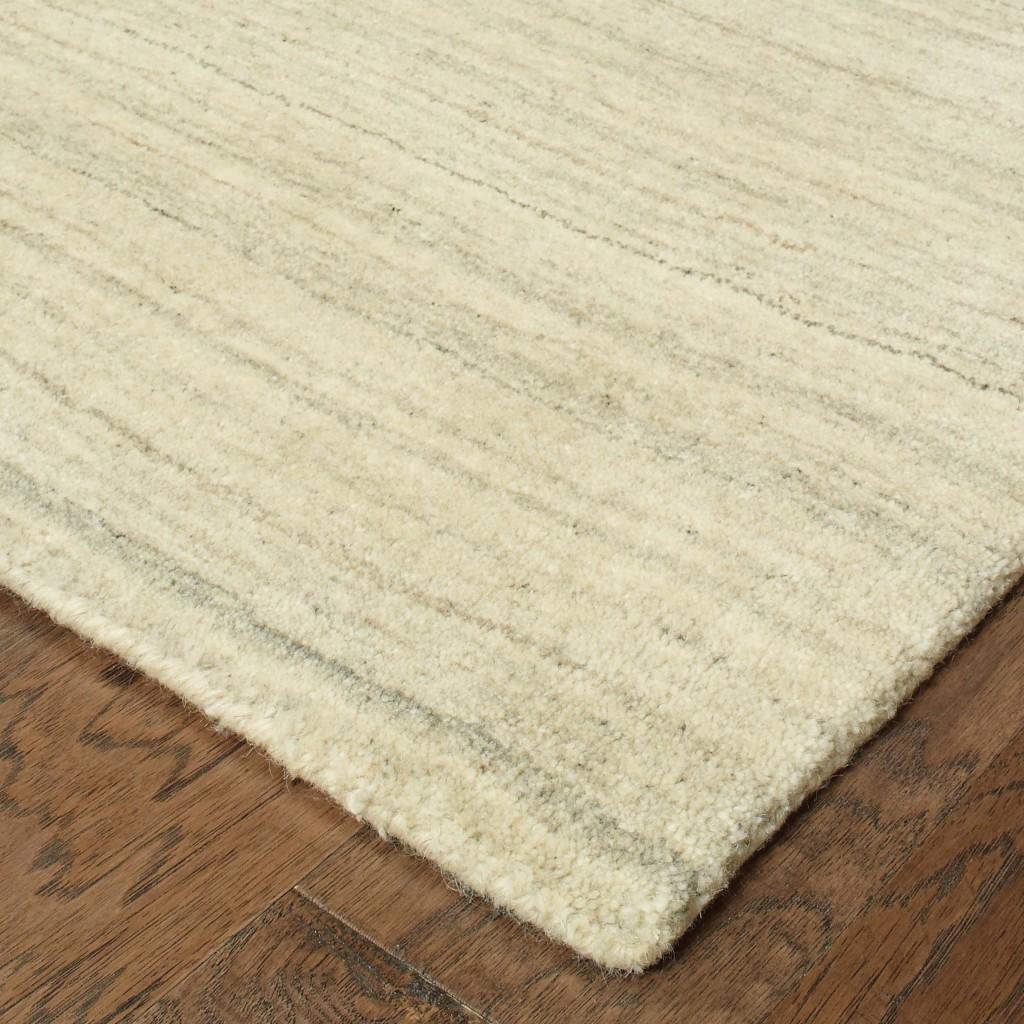 10’ x 13’ Two-toned Beige and GrayArea Rug Default Title