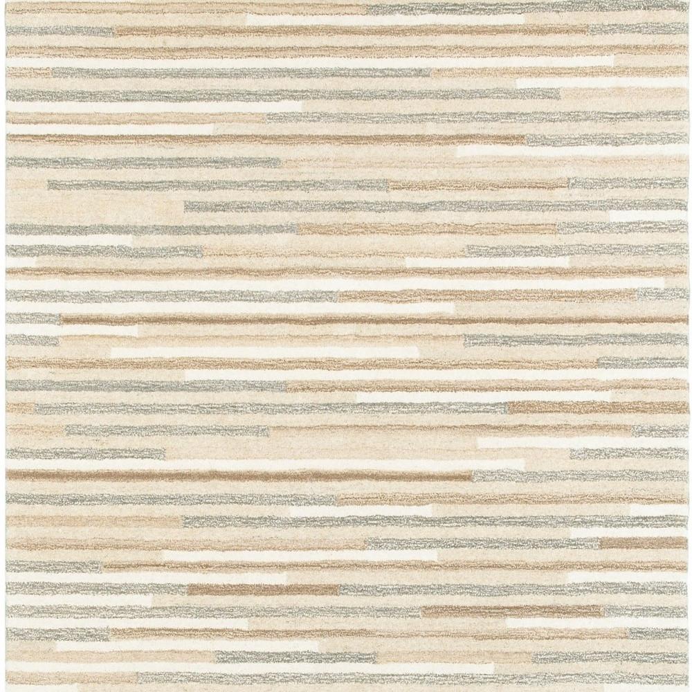 10’ x 13’ Beige and Gray Eclectic LinesArea Rug