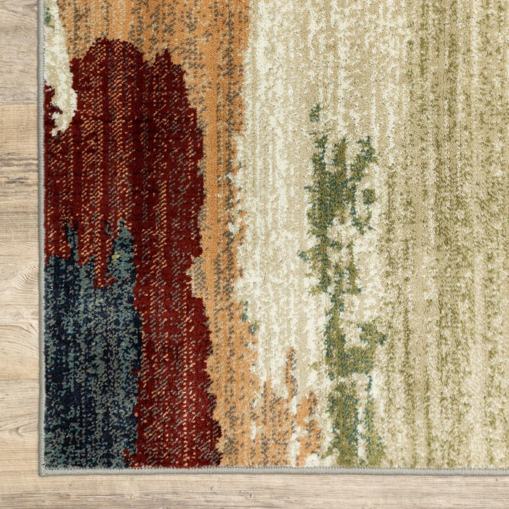 5’ x 7’ Modern Abstract Indoor Area Rug