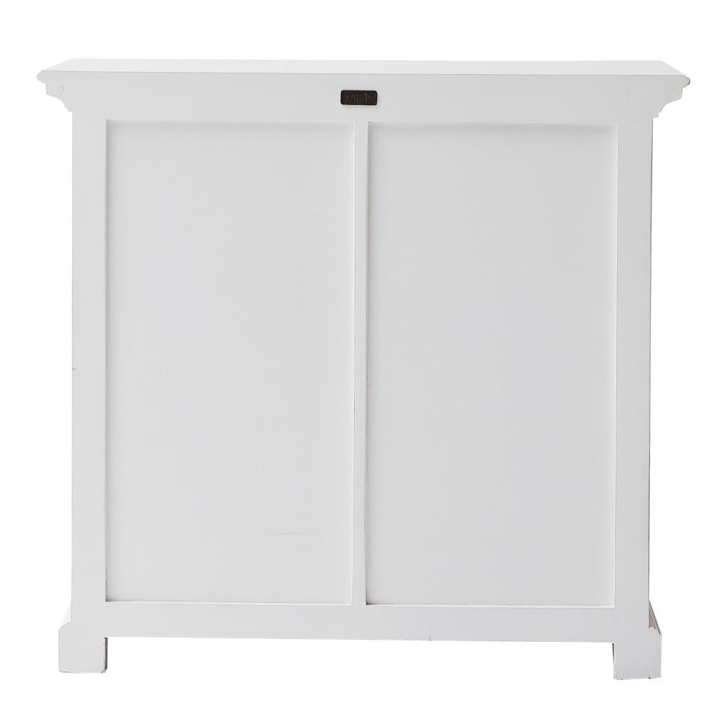 Modern Farmhouse White Accent Cabinet