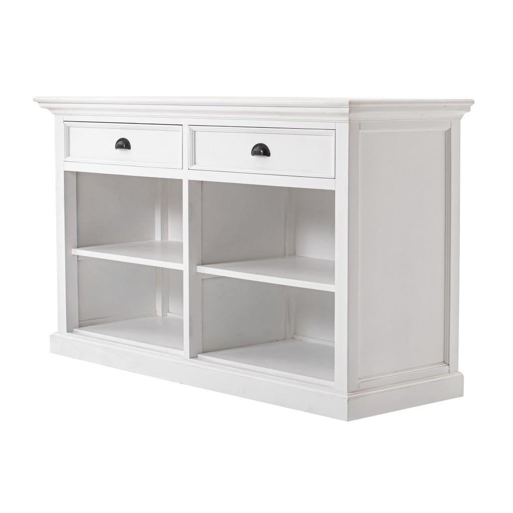 Modern Farm White Two Drawer Buffet Server